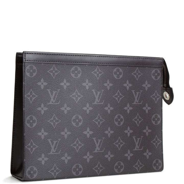 LOUIS VUITTON Monogram Eclipse Voyage Pochette