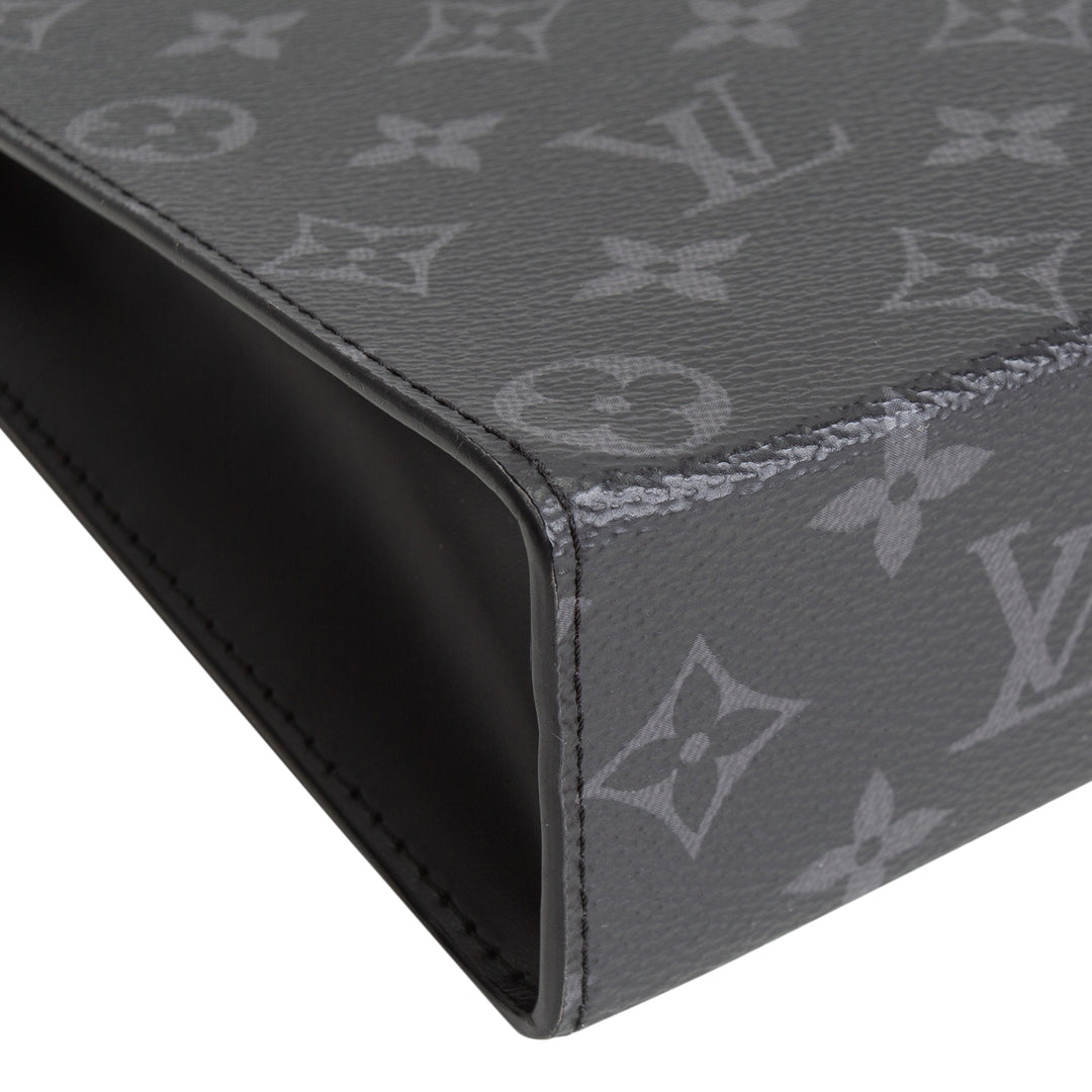 LOUIS VUITTON Monogram Eclipse Voyage Pochette