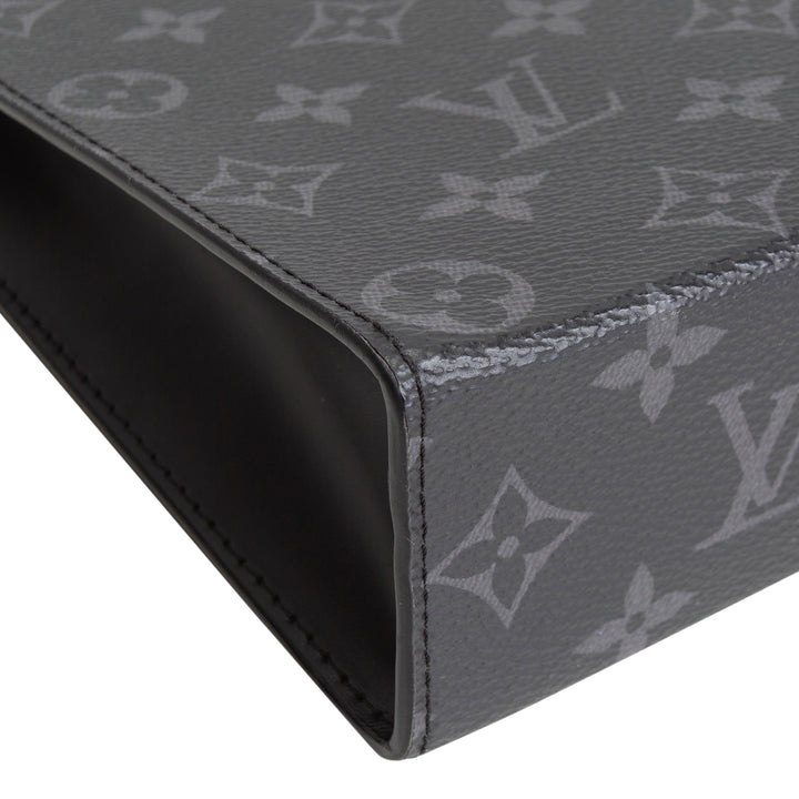 LOUIS VUITTON Monogram Eclipse Voyage Pochette
