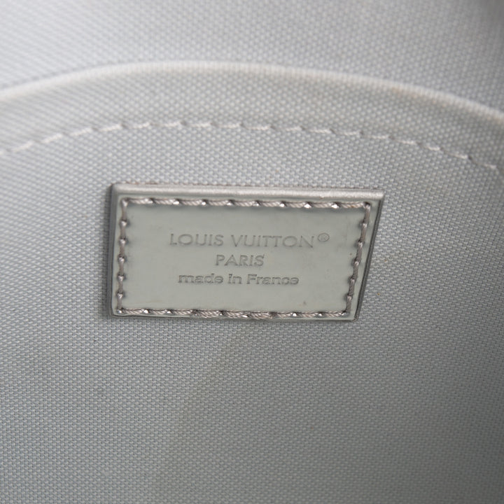 LOUIS VUITTON Monogram Miroir Speedy Bandouliere 20 - Metallic Silver