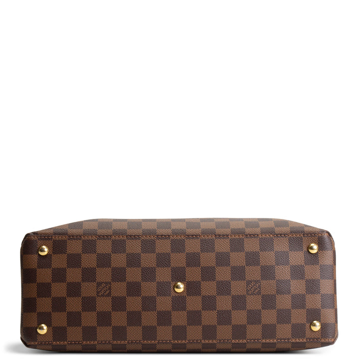 LOUIS VUITTON Damier Ebene Riverside Tote - Cranberry