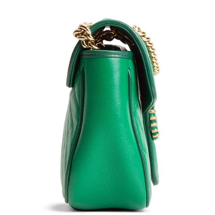 GUCCI Small Marmont Matelasse Torchon Shoulder Bag