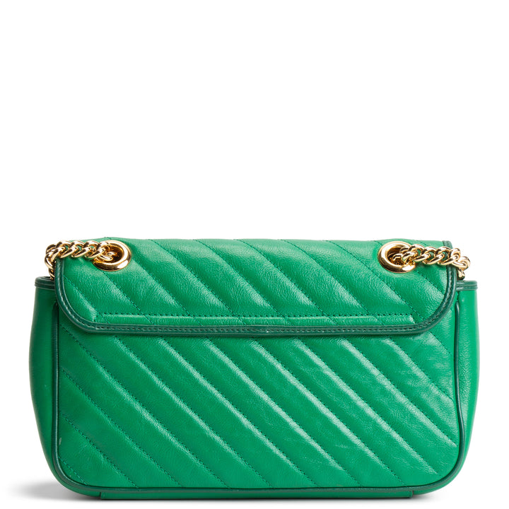 GUCCI Small Marmont Matelasse Torchon Shoulder Bag