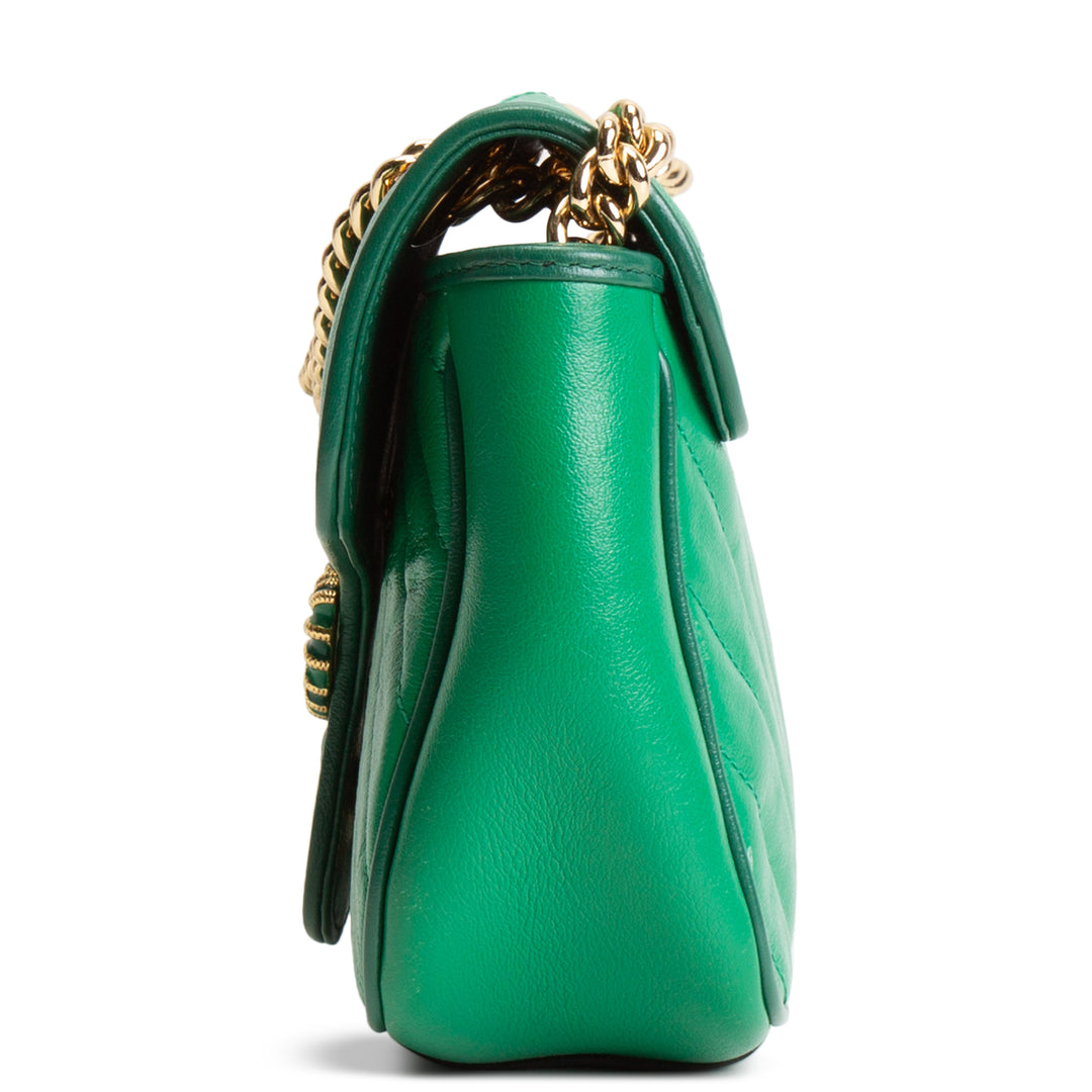 GUCCI Small Marmont Matelasse Torchon Shoulder Bag