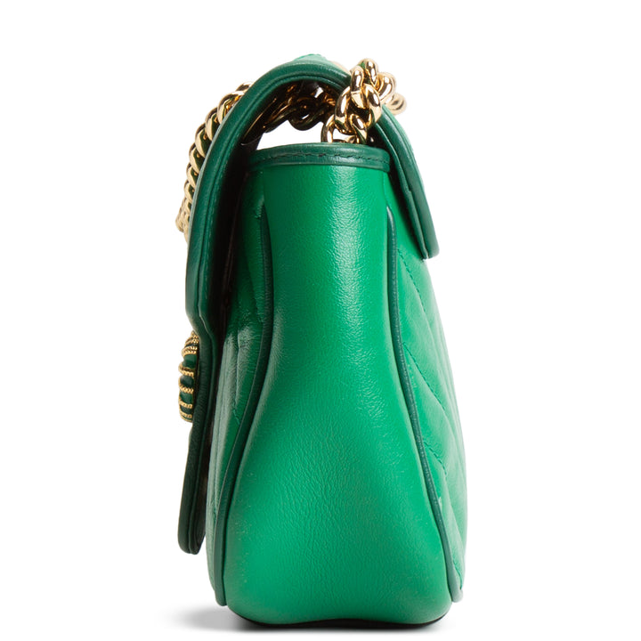 GUCCI Small Marmont Matelasse Torchon Shoulder Bag