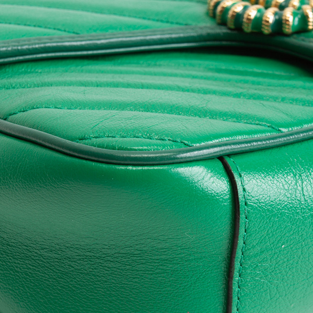 GUCCI Small Marmont Matelasse Torchon Shoulder Bag