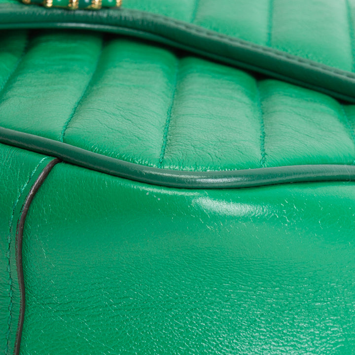 GUCCI Small Marmont Matelasse Torchon Shoulder Bag