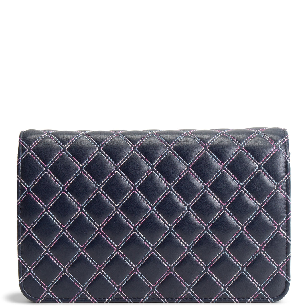 CHANEL Double Stitch Wallet On Chain