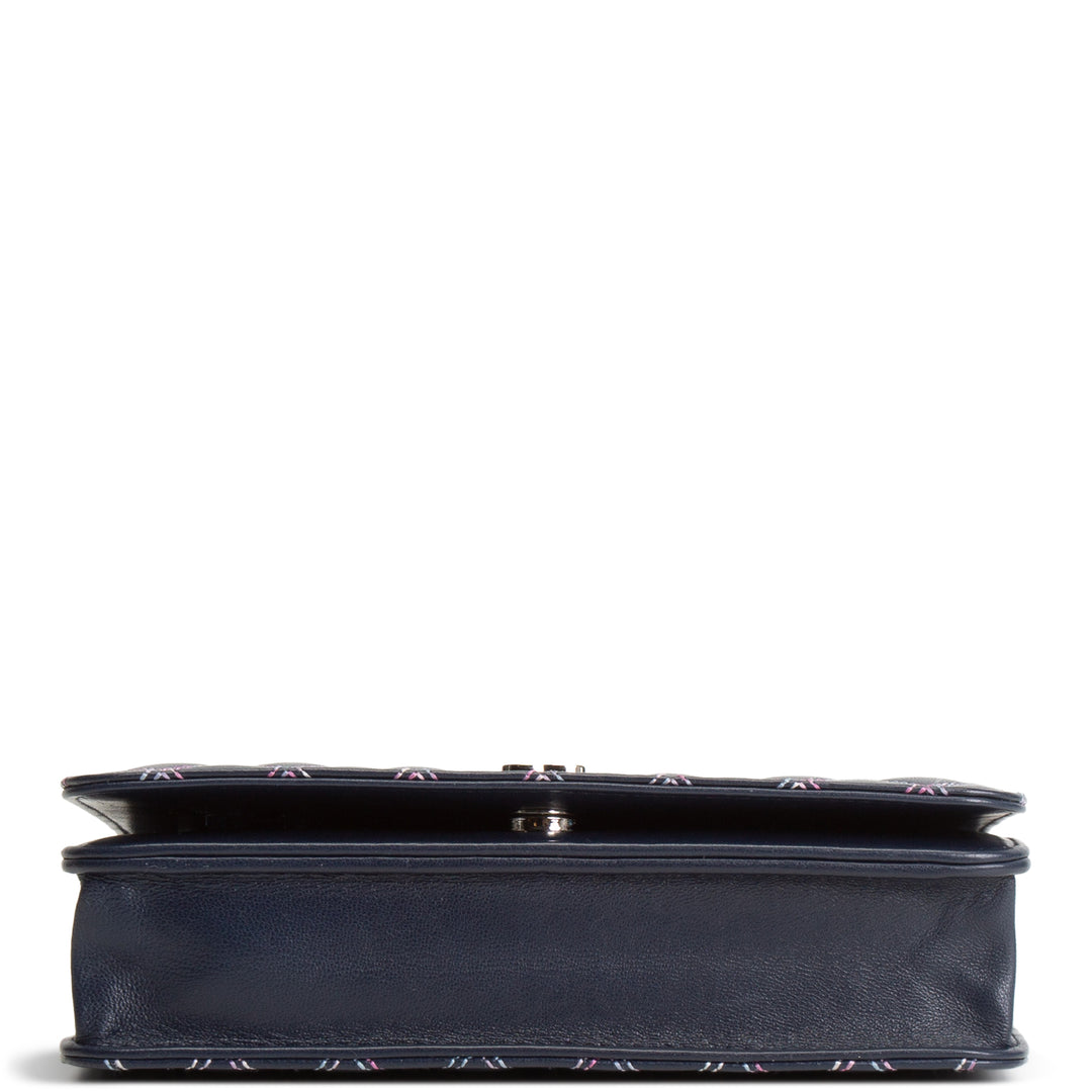 CHANEL Double Stitch Wallet On Chain