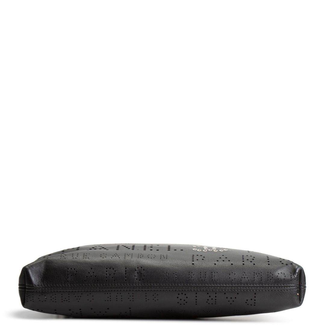 CHANEL CC Eyelet Clutch