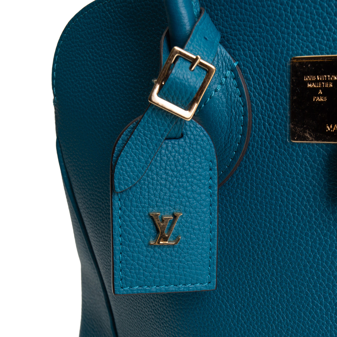 LOUIS VUITTON Taurillon Milla MM - Dark Teal