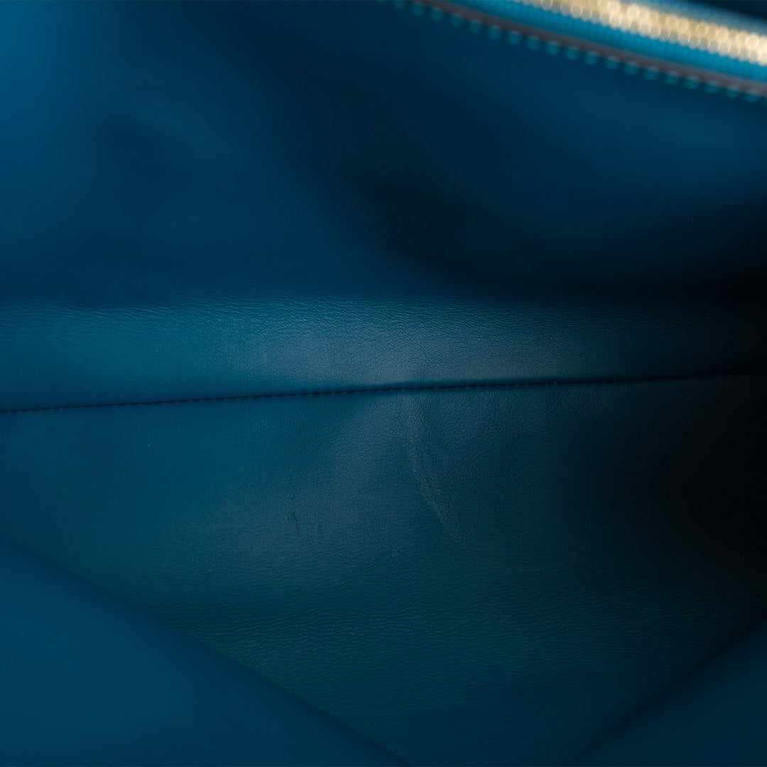 LOUIS VUITTON Taurillon Milla MM - Dark Teal