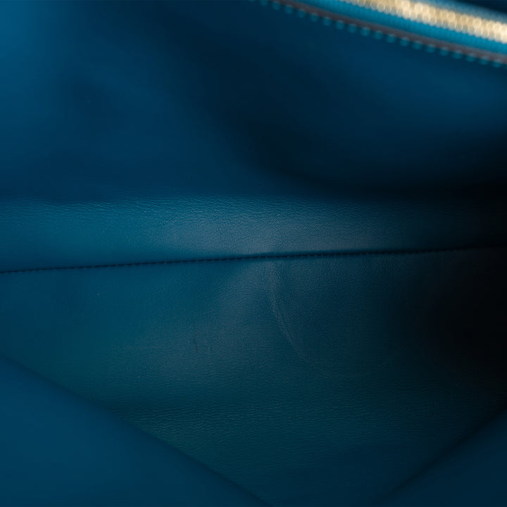 LOUIS VUITTON Taurillon Milla MM - Dark Teal