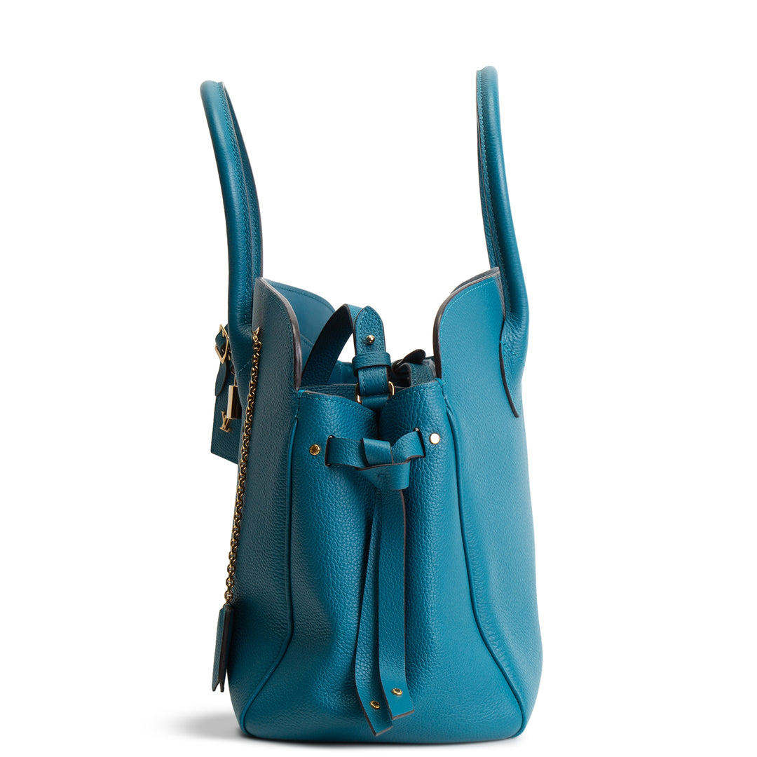 LOUIS VUITTON Taurillon Milla MM - Dark Teal