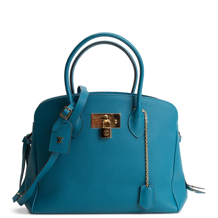LOUIS VUITTON Taurillon Milla MM - Dark Teal