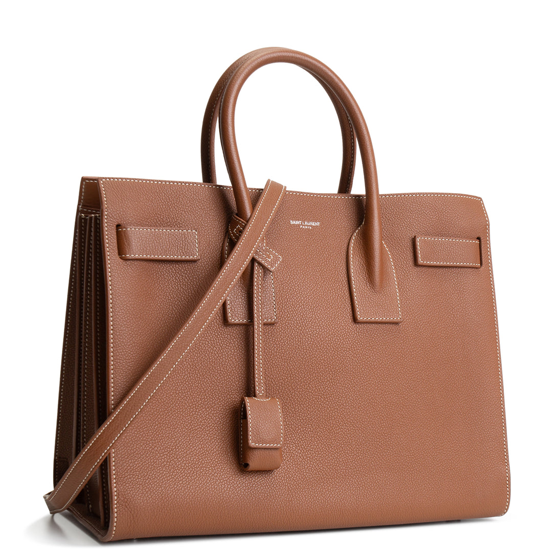 SAINT LAURENT Small Sac de Jour - Brown