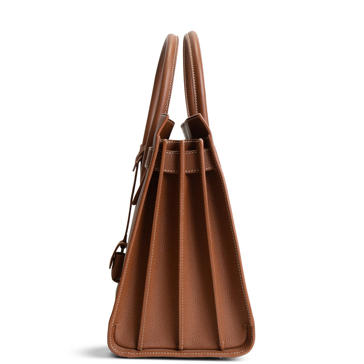 SAINT LAURENT Small Sac de Jour - Brown