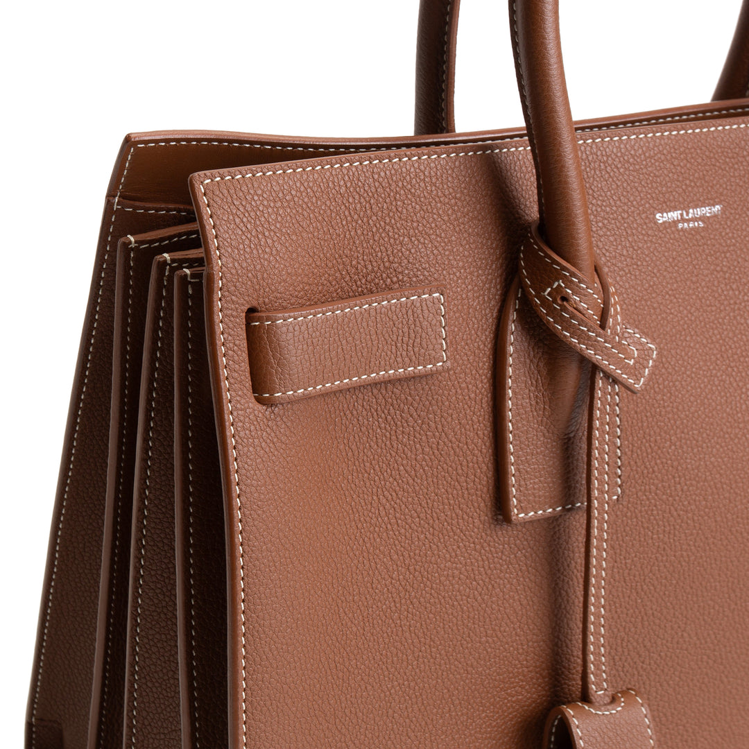 SAINT LAURENT Small Sac de Jour - Brown