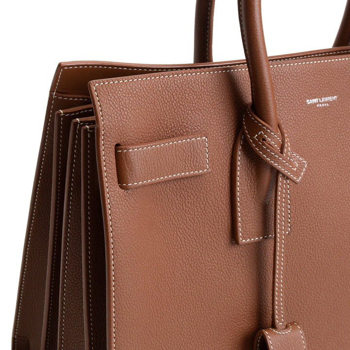 SAINT LAURENT Small Sac de Jour - Brown
