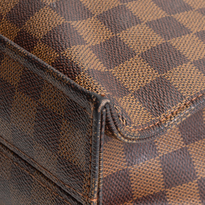 LOUIS VUITTON Damier Ebene Vernice Sac Plat GM -OUTLET FINAL SALE