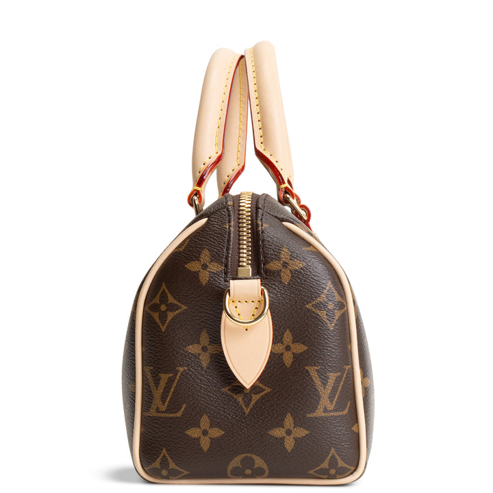 LOUIS VUITTON Speedy 20 Bandouliere Bag Monogram