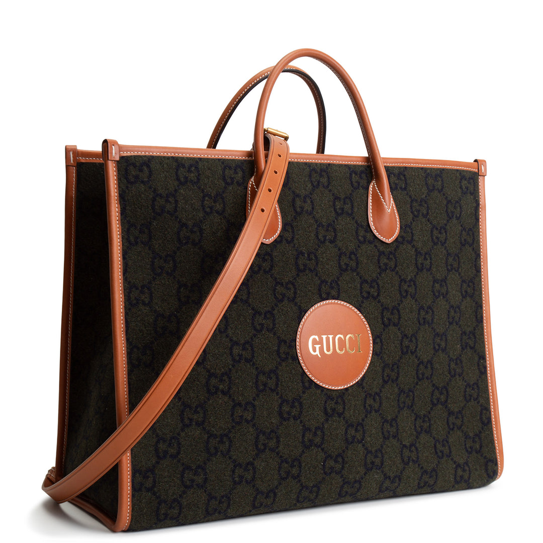 GUCCI GG Felt Off The Grid Large- Green