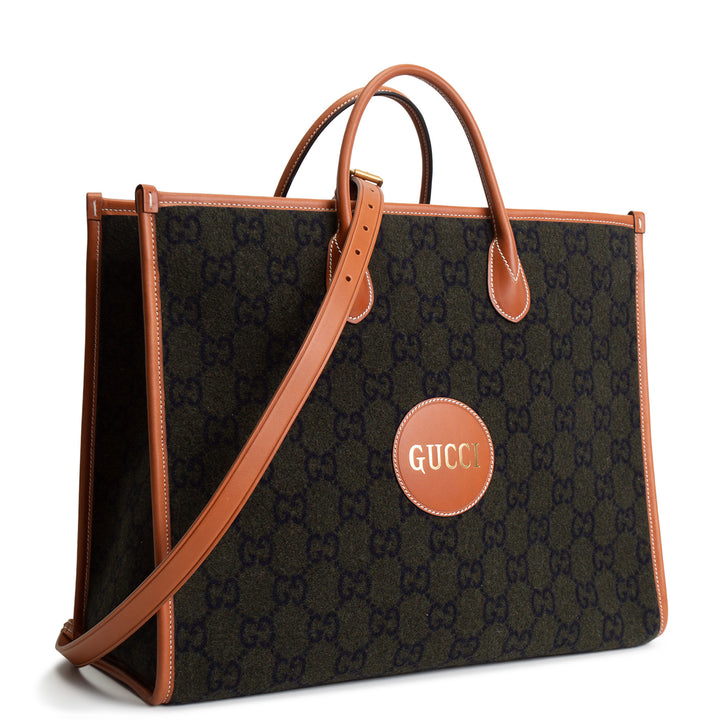 GUCCI GG Felt Off The Grid Large- Green