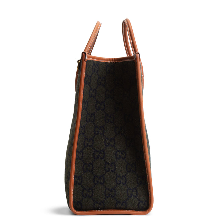 GUCCI GG Felt Off The Grid Large- Green