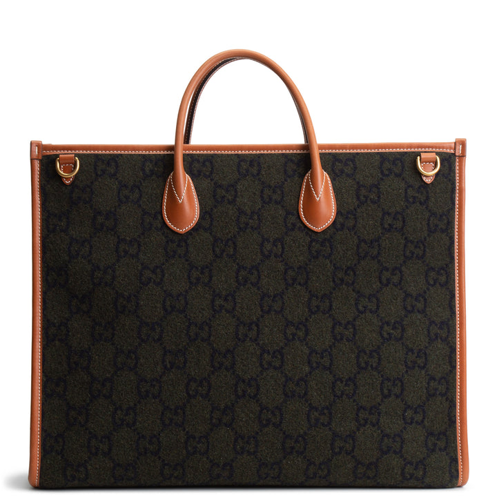 GUCCI GG Felt Off The Grid Large- Green