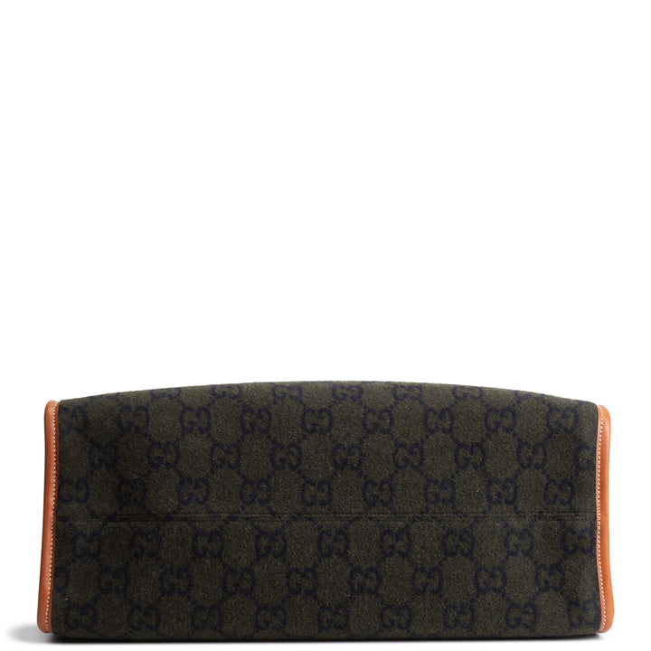 GUCCI GG Felt Off The Grid Large- Green