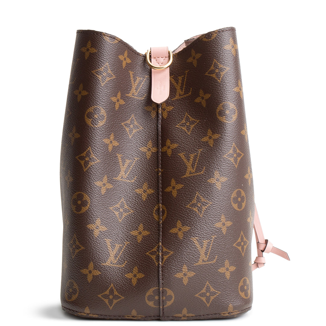 LOUIS VUITTON Monogram Neonoe MM - Rose Poudre (Pink) - OUTLET FINAL SALE