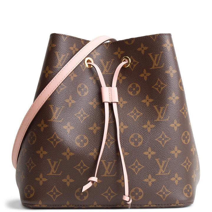 LOUIS VUITTON Monogram Neonoe MM - Rose Poudre (Pink) - OUTLET FINAL SALE