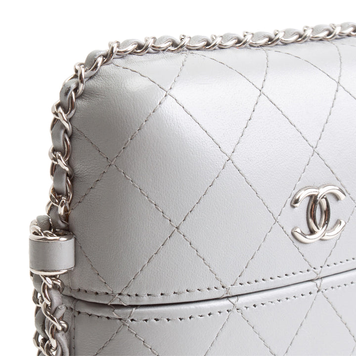 CHANEL Chain Around Phone Holder Box - Gray