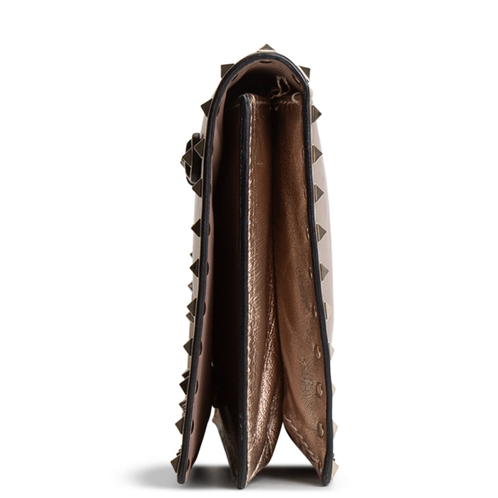 VALENTINO Rockstud Wristlet- Gold OUTLET FINAL SALE