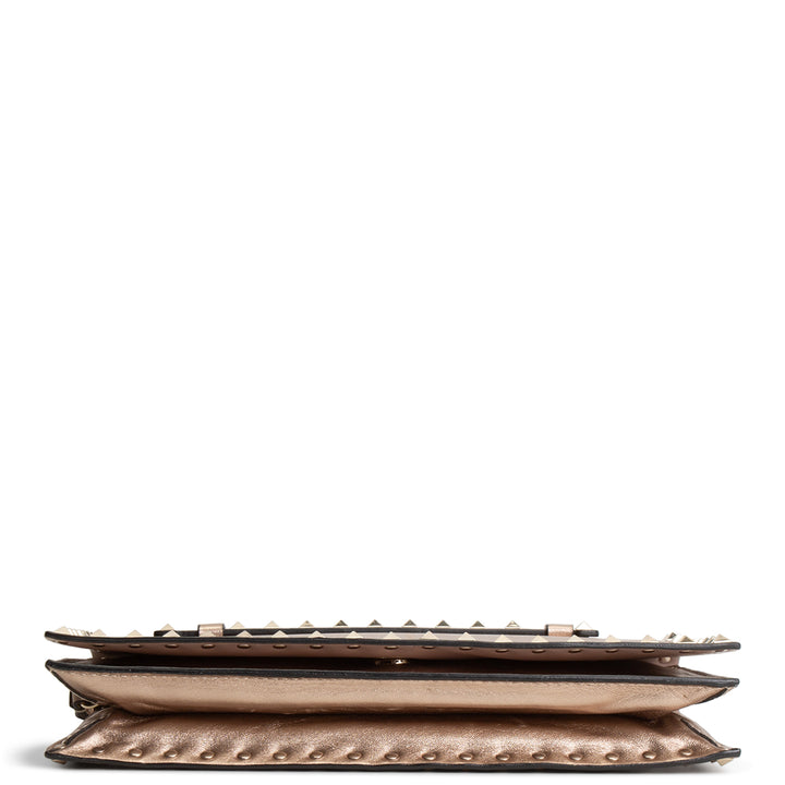 VALENTINO Rockstud Wristlet- Gold OUTLET FINAL SALE