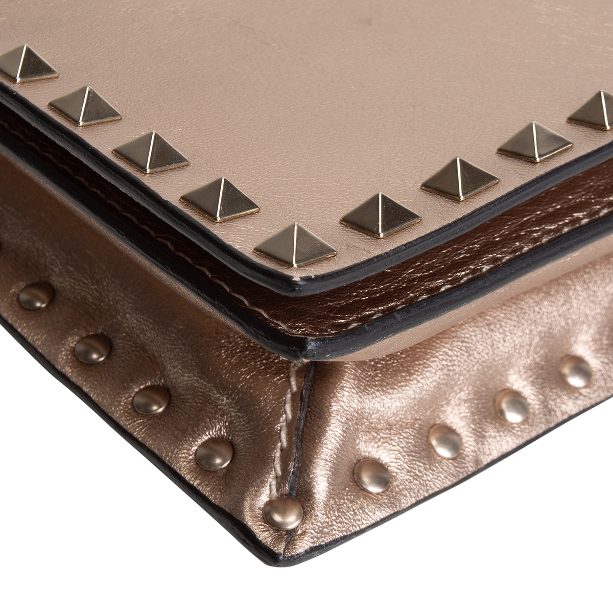 VALENTINO Rockstud Wristlet- Gold OUTLET FINAL SALE