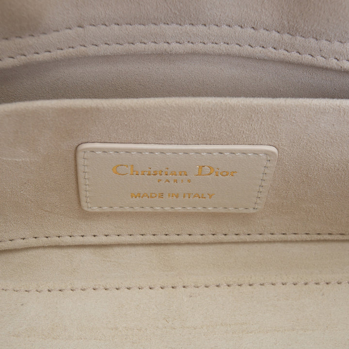 DIOR Small Lady D-Joy Bag - White