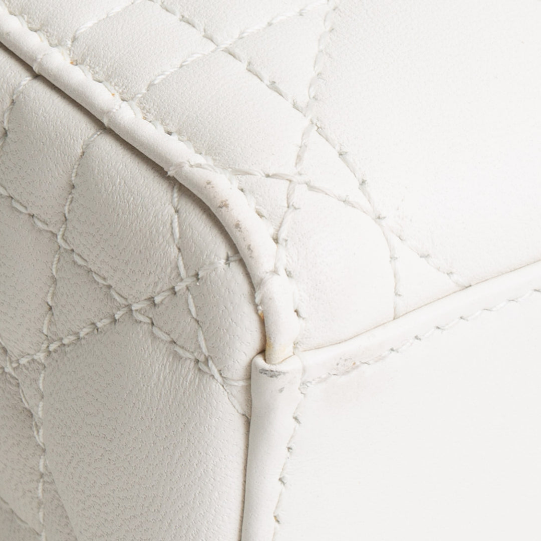 DIOR Small Lady D-Joy Bag - White