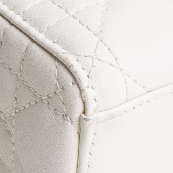 DIOR Small Lady D-Joy Bag - White