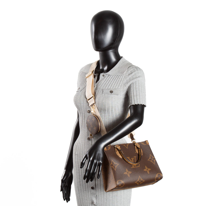 LOUIS VUITTON Monogram Reverse On The Go