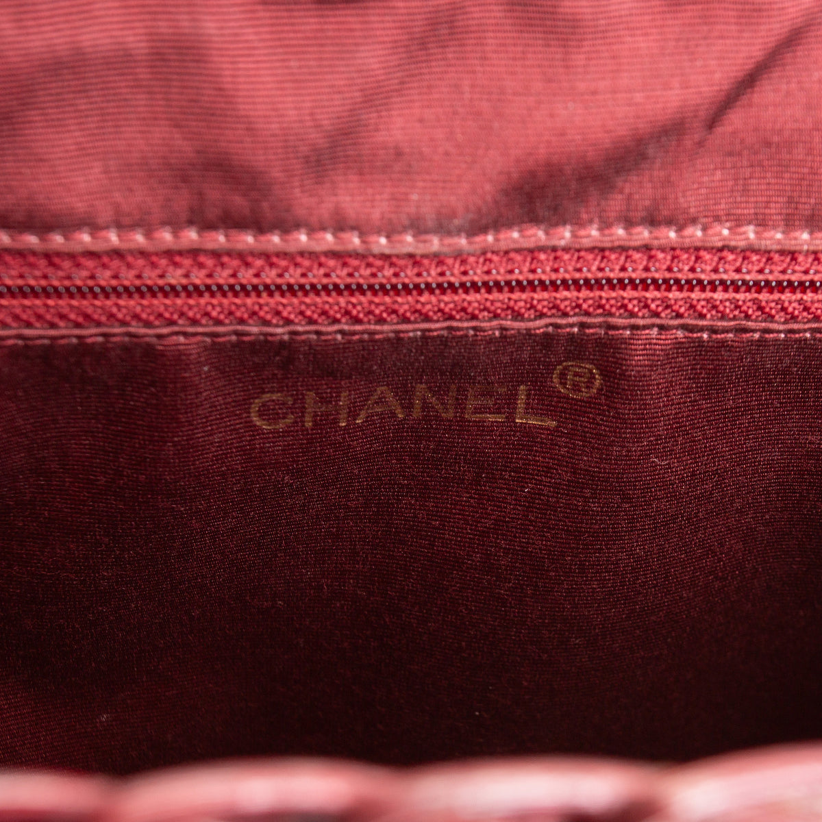 CHANEL Vintage Wicker Basket Bag - Auburn Brown OUTLET FINAL SALE