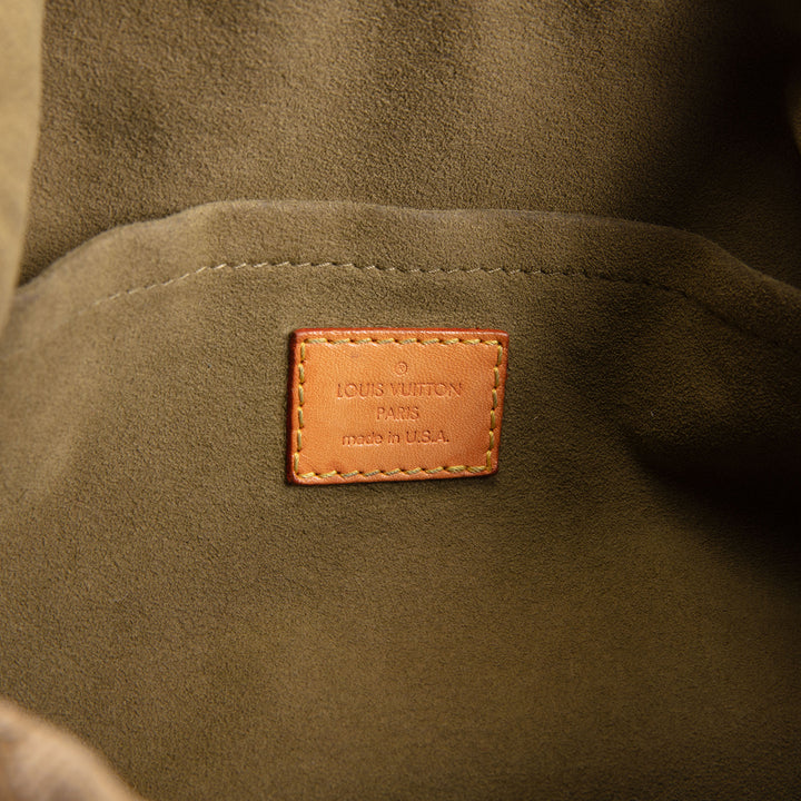 LOUIS VUITTON Monogram Denim Baggy GM - Olive Green - OUTLET FINAL SALE
