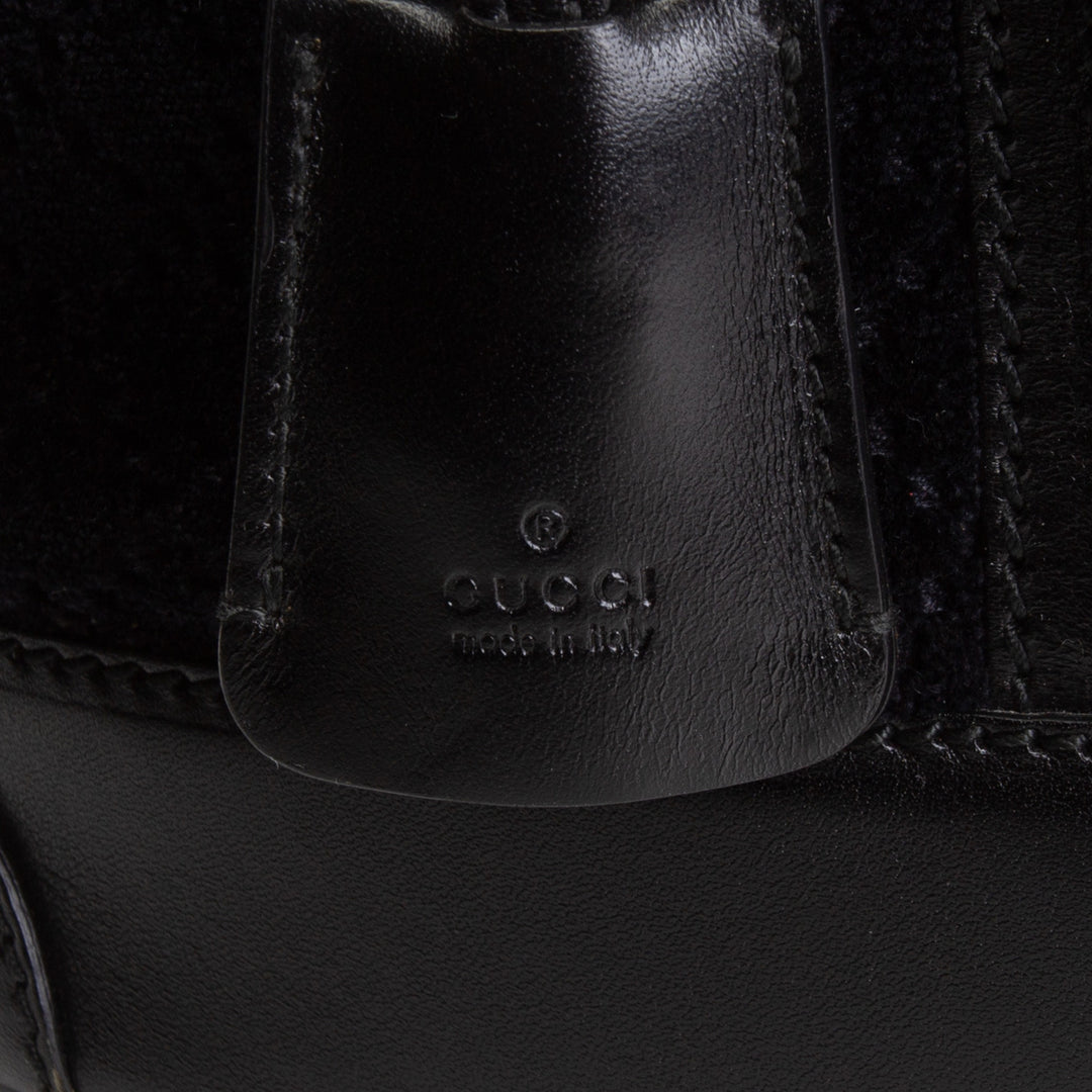 GUCCI Velvet Diamante Secret Satchel OUTLET FINAL SALE