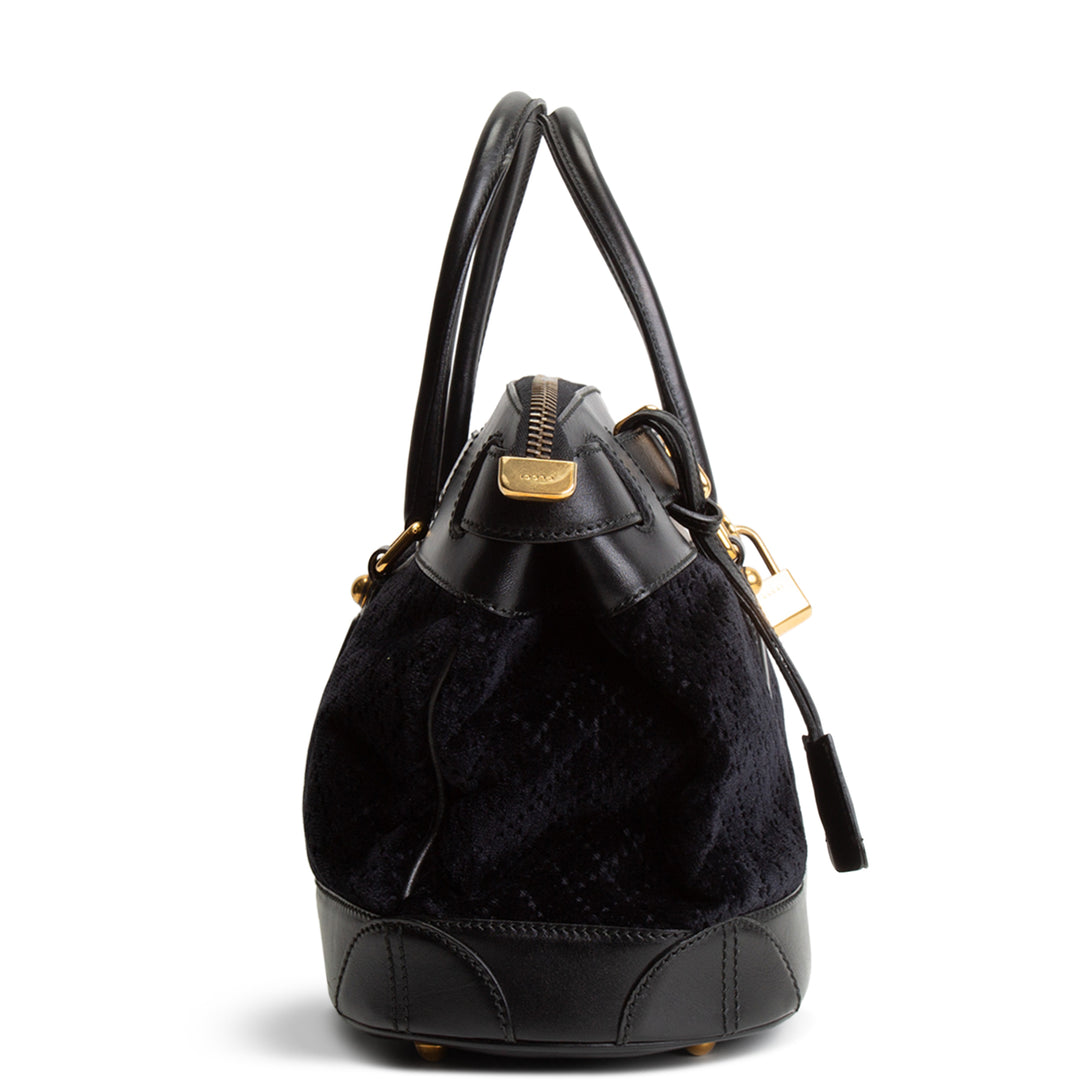 GUCCI Velvet Diamante Secret Satchel OUTLET FINAL SALE