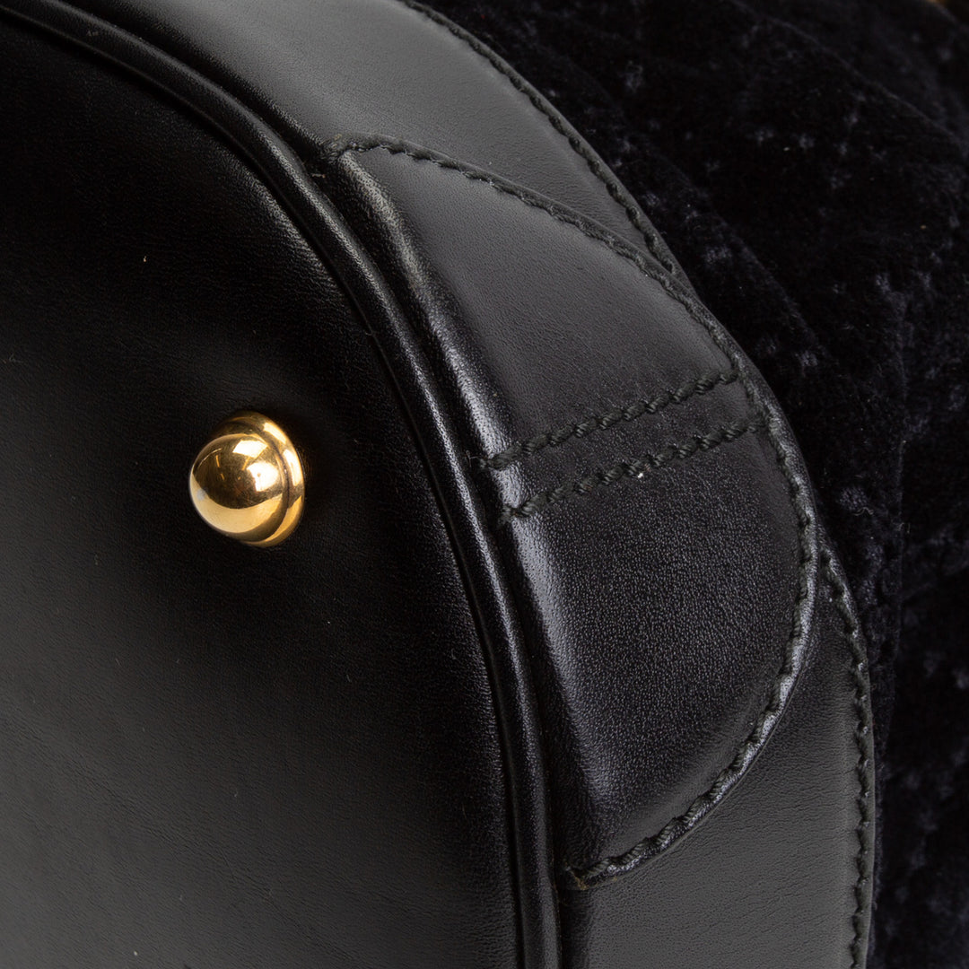 GUCCI Velvet Diamante Secret Satchel OUTLET FINAL SALE