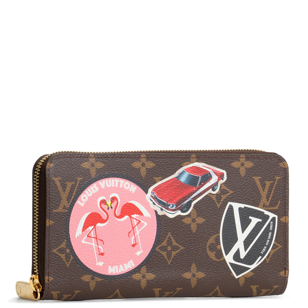 LOUIS VUITTON Monogram World Tour Zippy Wallet