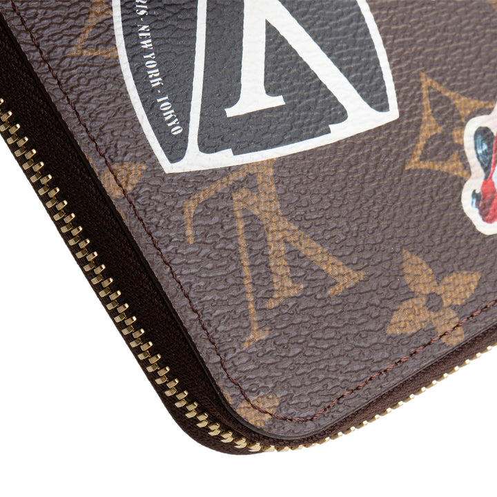 LOUIS VUITTON Monogram World Tour Zippy Wallet
