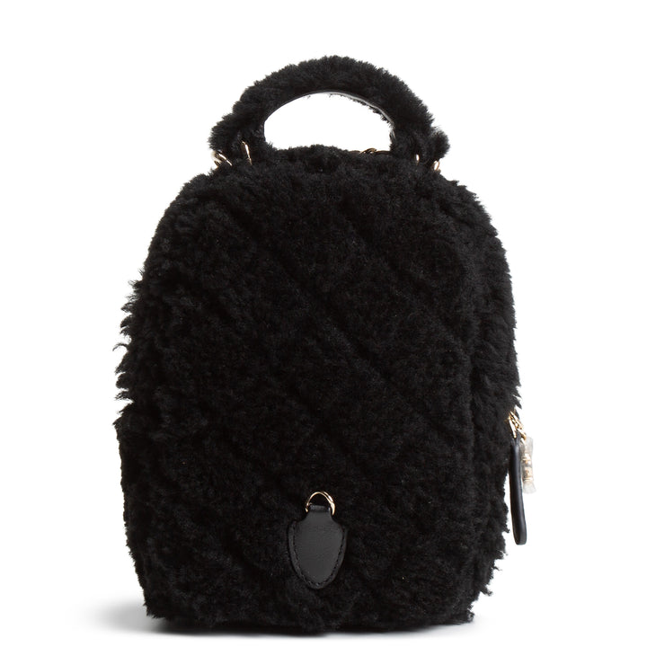 CHANEL Shearling Mini Backpack