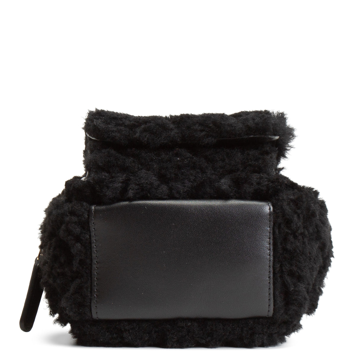CHANEL Shearling Mini Backpack