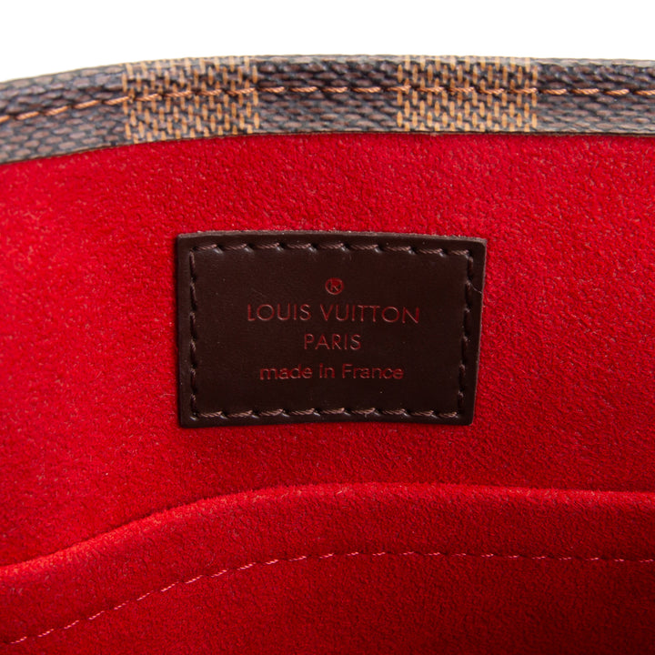 LOUIS VUITTON Damier Ebene Sac Plat GM